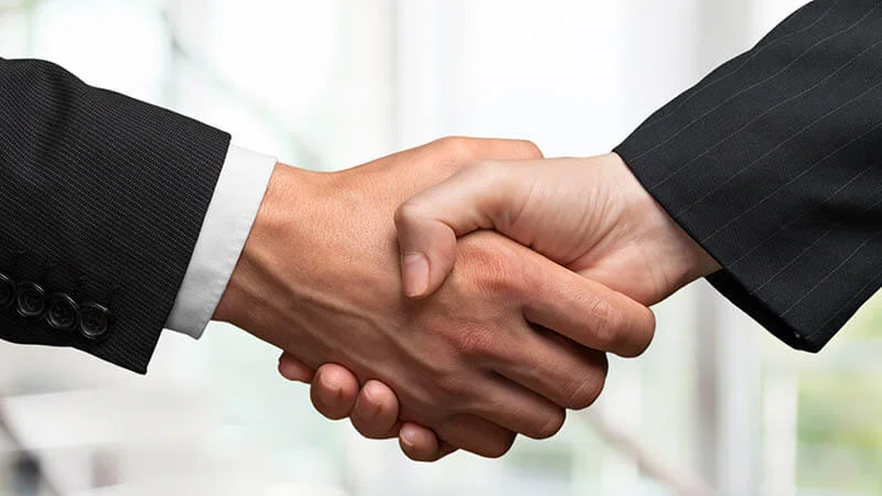 A agreement between two business partners